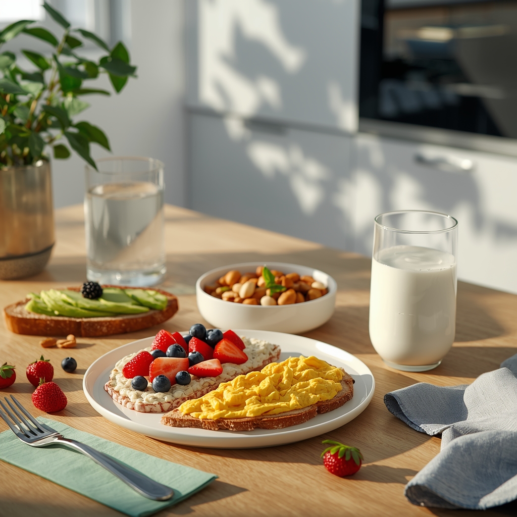 Healthy breakfast ideas that boost energy and metabolism with eggs, oats, and fruit